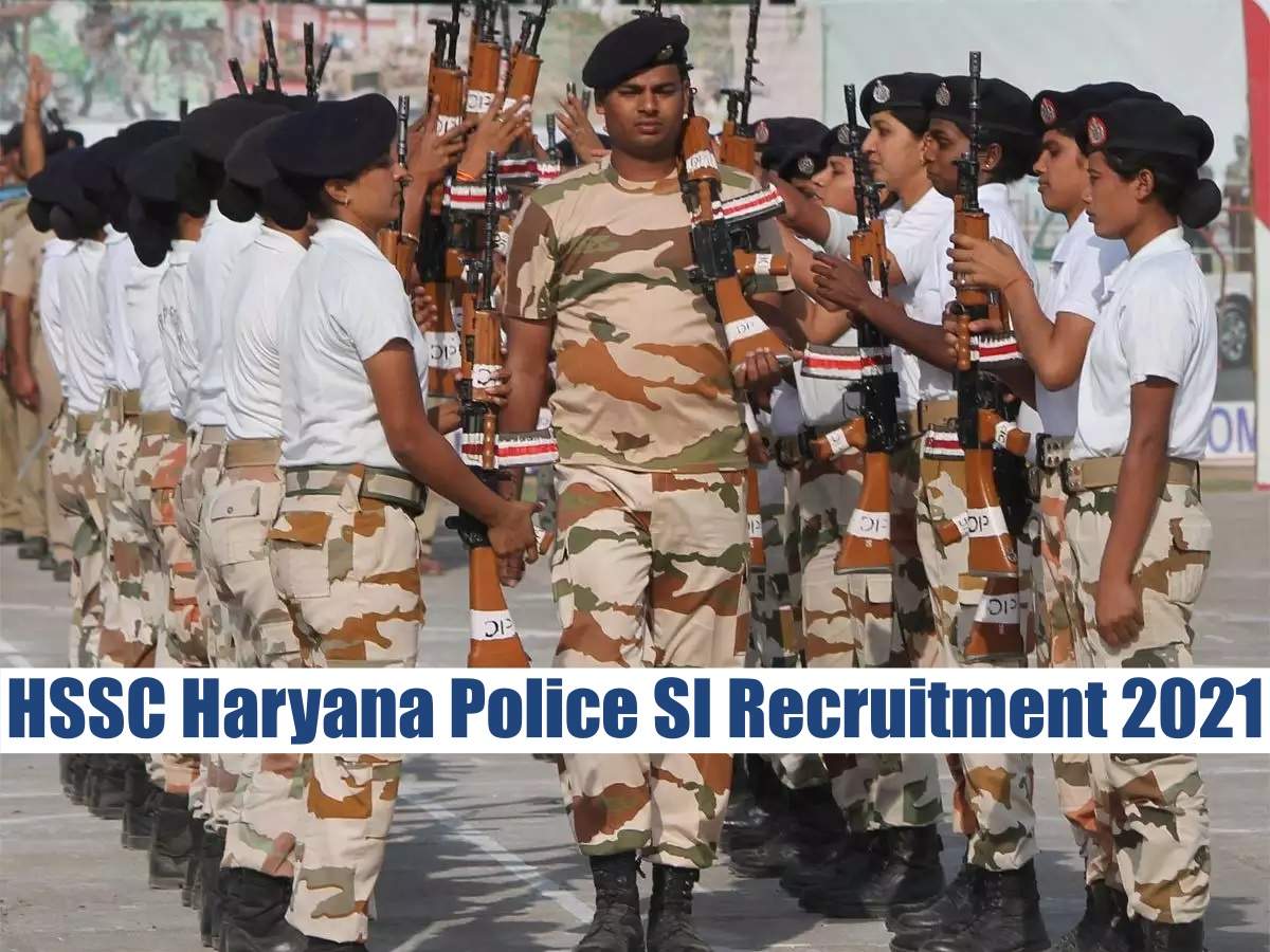 Haryana Police: Haryana Police Jobs: Hundreds of SI Police Recruitment for Women and Men, Salary Rs 1.12 Lakh – haryana police hssc si recruitment 2021, check salary and other details