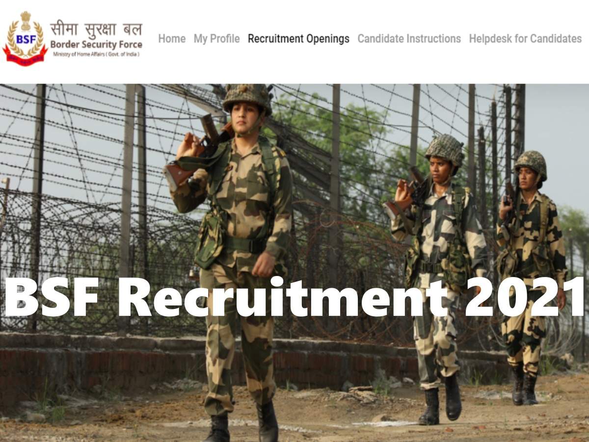 bsf jobs 2021: BSF Jobs 2021: Hundreds of gd constable vacancies for 10th pass, salary and allowances under 7th cpc – bsf gd constable recruitment 2021 for 10th pass, salary under 7th cpc