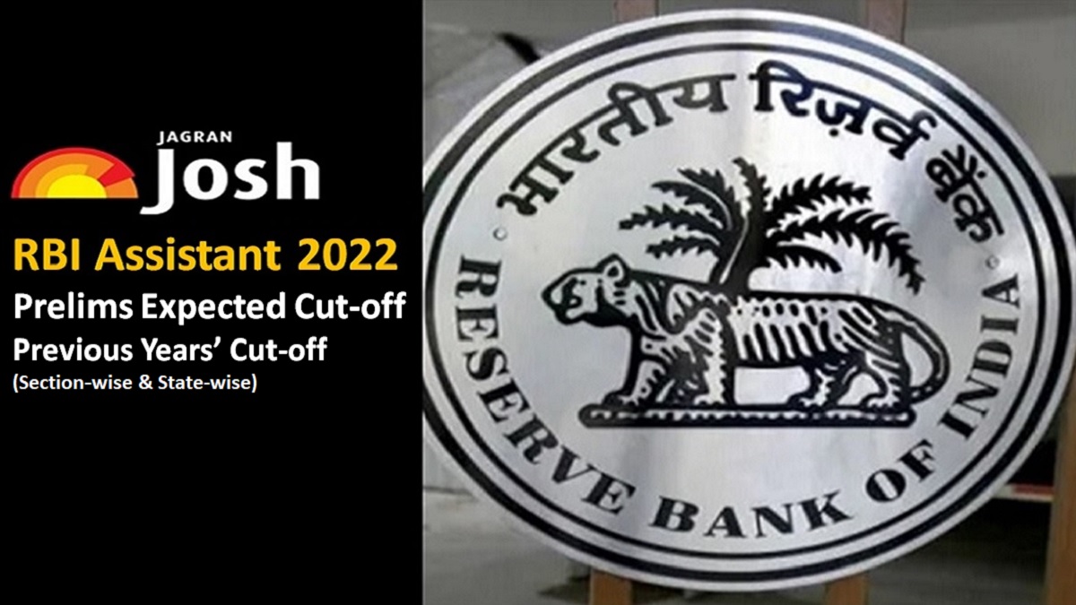 RBI Assistant Cut Off 2022 Prelims Expected Cut off Previous Cut off Marks